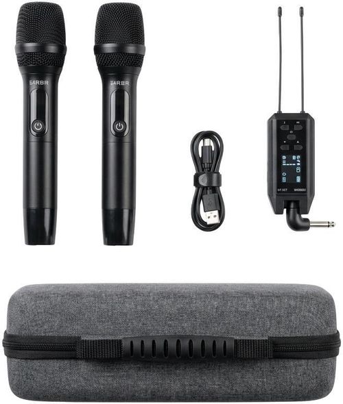 купить Микрофон RBR D-15E - Set 2 Microfoane Fără Fir в Кишинёве 
