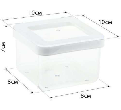 cumpără Container alimentare Idea М1290 10x10x7cm 0,5l în Chișinău 