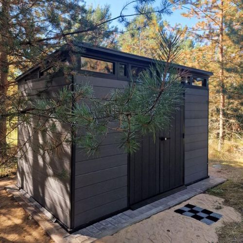 купить Садовый сарай Keter 56121 Casuta de gradina Cortina 2.0 11x7 342x218x226cm, gri в Кишинёве 