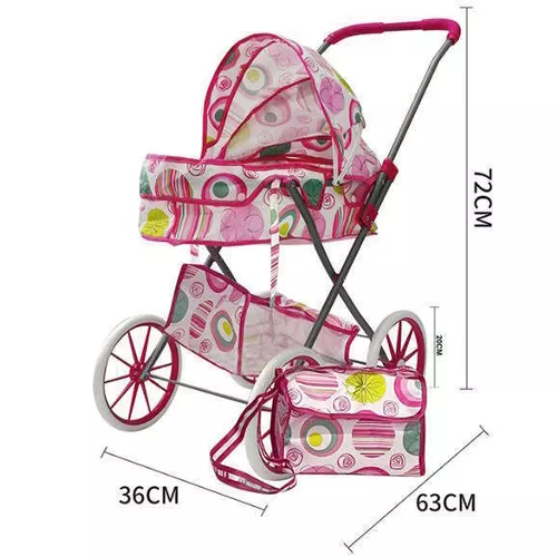 cumpără Păpușă ToyMall 005150 Cărucior cu geantă în Chișinău 