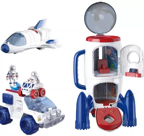 cumpără Mașină Wenyi WY894A-3 Set de joc Explorarea spațiului 3 în 1 (lumină/sunet) în Chișinău 