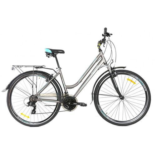 cumpără Bicicletă Crosser CITY 700C 28" *18" Grey/TURKUS 700C-054-21-18 în Chișinău 