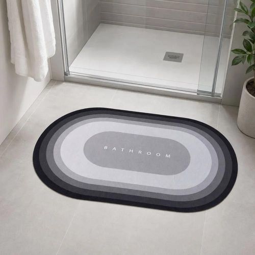 купить Коврик для ванной Hydro S 0440198 SUPER ABSORBANT, gri, 40x60cm в Кишинёве 