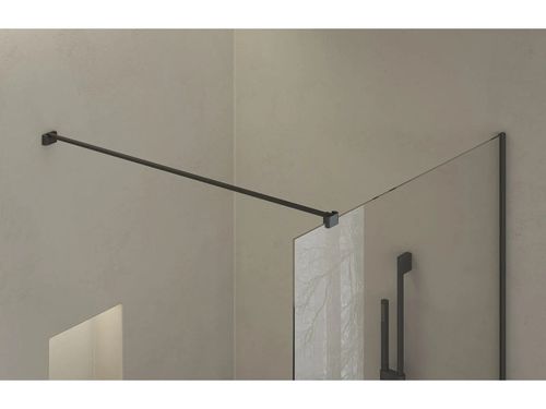 купить Перегородка для душевой кабины Ravak Perete dus Walk In Air 100x200 Black Transparent GW9WA0300Z1C в Кишинёве 