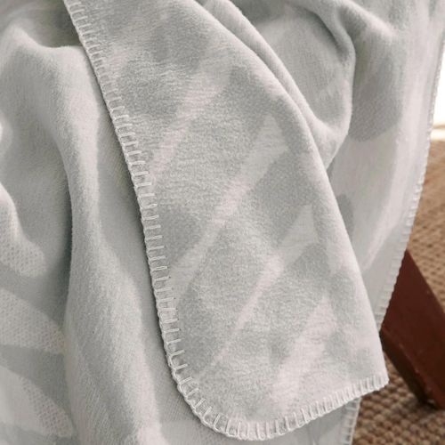 cumpără Textile de casă Ibena 1801/800 Jacquard Baumwolldecke Kula mith GOTS Zertifikat Grey/white în Chișinău 