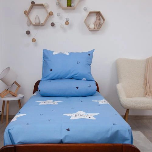купить Домашний текстиль Relaxe Home Подростковое постельное бельё Soft Dreams 145x210 см Twinkling star в Кишинёве 