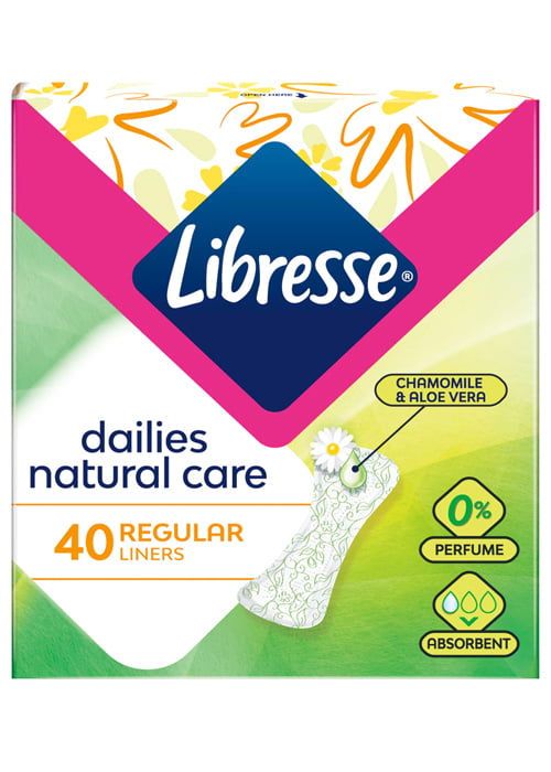 Absorbante Libresse Dailies Natural Care (40 buc) 