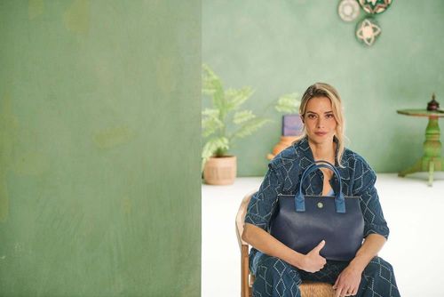 купить Сумка плечевая Pip Studio 51.273.425 Fia Handbag Large Blue 34x16x26.5cm Blue в Кишинёве 