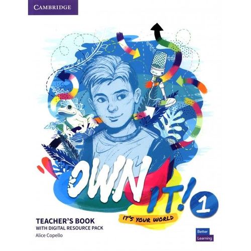 купить Own it! Level 1 Teacher's Book with Digital Resource Pack в Кишинёве 