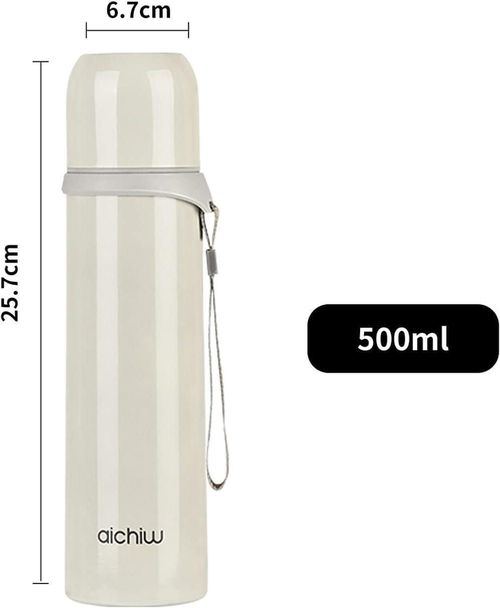 купить Термос для напитков Aichiw AI-D71A 500 ML, Gold в Кишинёве 