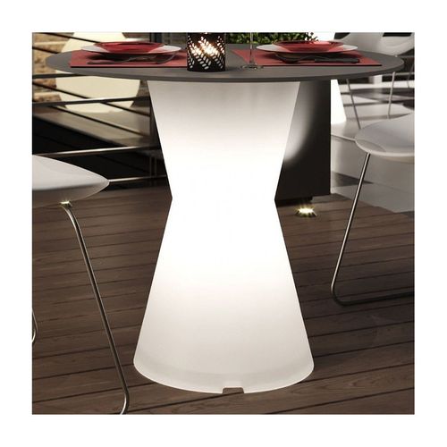 cumpără Picior (baza) de masa luminos LYXO DOT LEG white matt transparent with led light outdoor - wire GM303-0730X1+019CA02 included led bulb E27 10W 6500K (picior de masa luminos) în Chișinău 