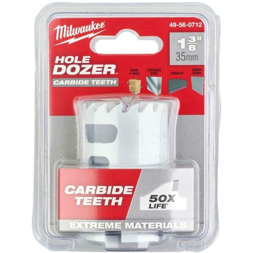 купить Набор головок, бит, насадок Milwaukee 49560712 Коронка биметаллическая HOLE DOZER CARBIDE 35 мм в Кишинёве 