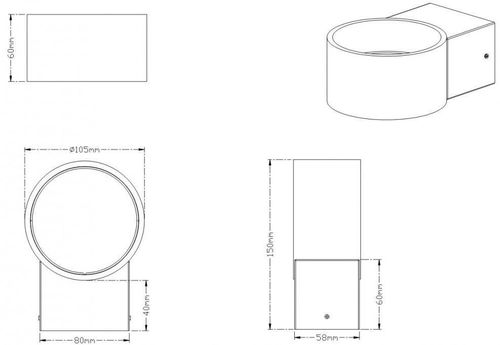 купить Бра Trio LACAPO 4.3 Вт (223410131) в Кишинёве 