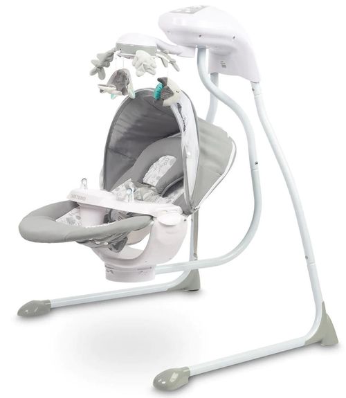 купить Детское кресло-качалка Caretero 8094 Raffi Графитовые в Кишинёве 