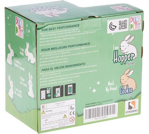 купить Мягкая игрушка Optmarket PAP10 Hopper Jumping Rabbit в Кишинёве 