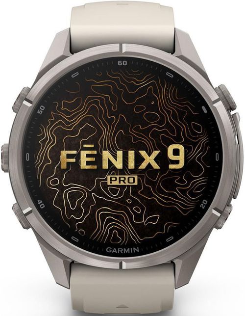 купить Смарт часы Garmin Fenix 9 Pro, 43mm,Ti, FogGry/DkSdsn band (010-04335-86) в Кишинёве 