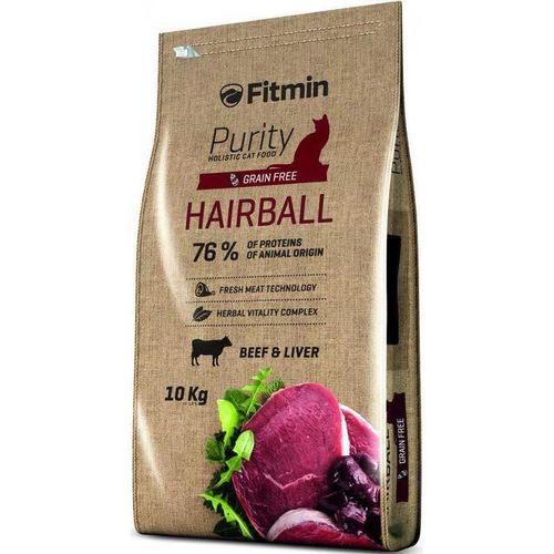cumpără Hrană pentru animale de companie Fitmin Cat Purity Hairball 10kg în Chișinău 