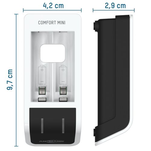 cumpără Încărcător baterie Ansmann 1001-0091-01 Comfort Mini + 2AA 2100mAh în Chișinău 