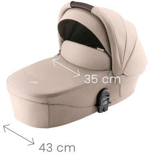 купить Аксессуар для колясок Britax-Römer SMILE 5Z CARRYCOT Style Carbon Black (2000041712) в Кишинёве 