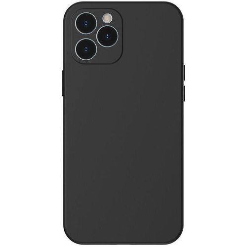 cumpără Husă pentru smartphone Baseus Liquid Silicone Gel Protective iPhone 12 Pro Max, Black în Chișinău 