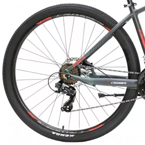 купить Велосипед Crosser 075 29" 17 21S Shimano+Logan Hidraulic/29"075-C-17"075-C/Black/Red N1R7-R2 в Кишинёве 