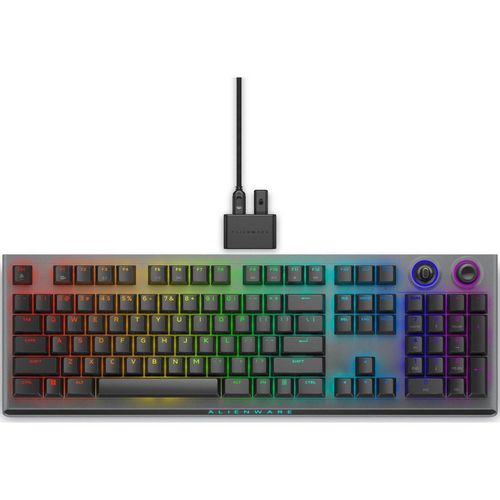 cumpără Tastatură gaming Dell 545-BBFL Alienware Tri-Mode Wireless Gaming AW920K (Dark Side of the Moon) în Chișinău 