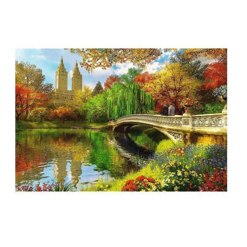 купить Пазл Trefl 20157 Wooden puzzle 500+1. Manhattan, Parcul Central в Кишинёве 
