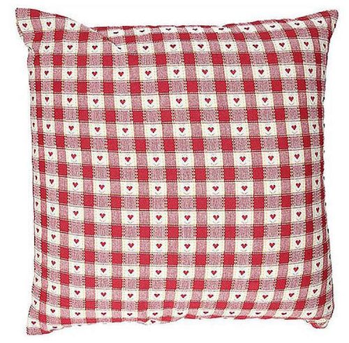 купить Домашний текстиль Promstore 54685 Подушка для дивана Chalet 45x45см, хлопок, красный в Кишинёве 