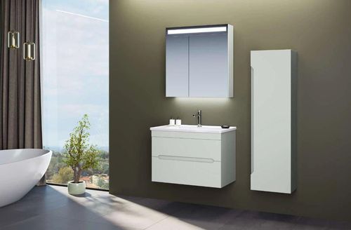 купить Зеркало для ванной Orka Varna 110 White в Кишинёве 