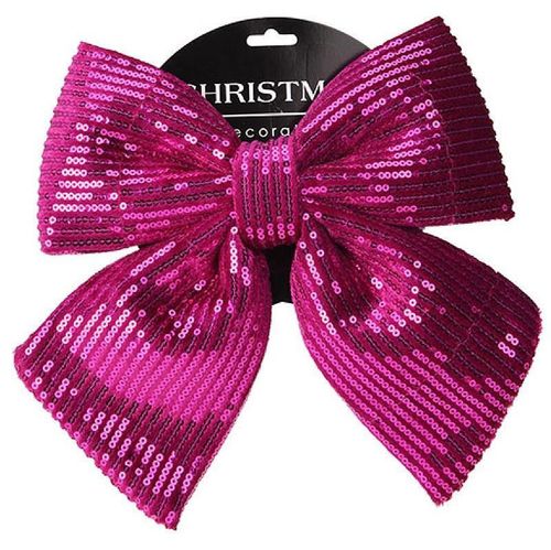 cumpără Decor de Crăciun și Anul Nou Promstore 54262 Fundita decorativa 21x25сm, mov în Chișinău 