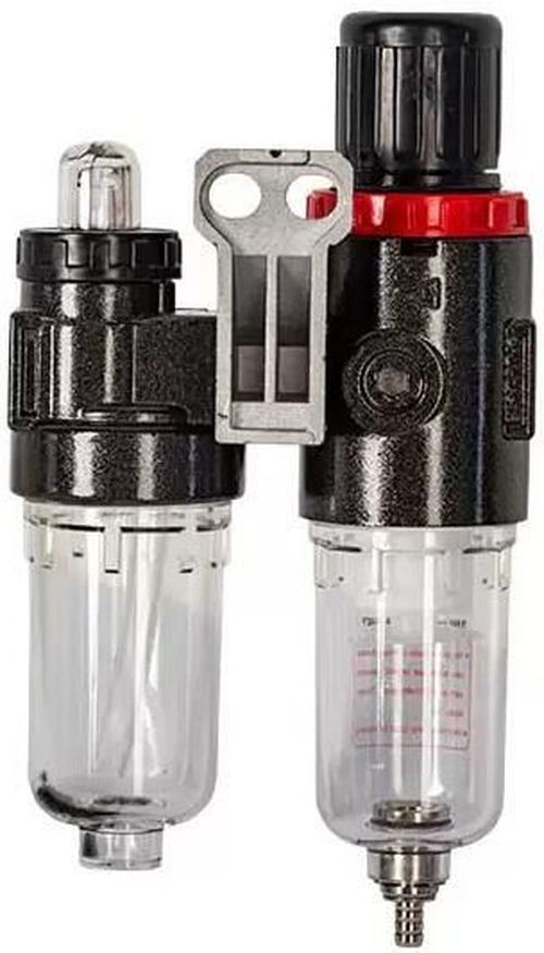 cumpără Compresor Profmet 815165 Unitate de tratare a aerului in doua etape cu reductor si manometru 1/4 în Chișinău 