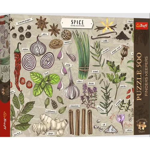 купить Головоломка Trefl 37610 Puzzles 500 Premium Plus Finders Keepers: Spices в Кишинёве 