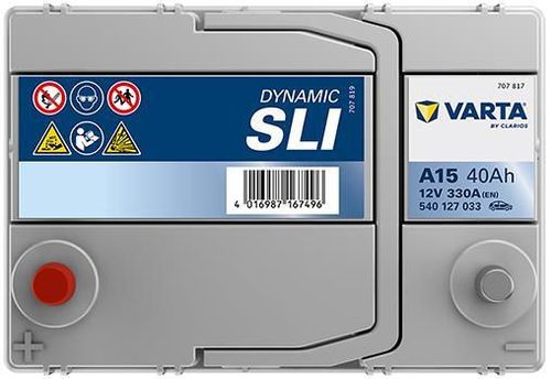 cumpără Acumulator auto Varta 40AH 330A(JIS) Terminale 1 (187x127x227) S4 019 Terminal subțire (540127033K262) în Chișinău 