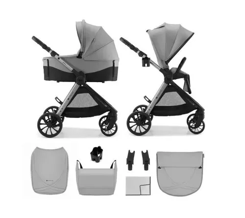 cumpără Сărucior pentru copii KinderKraft 2в1 Vesto 2 KSVEST02GRY2000 Gray în Chișinău 