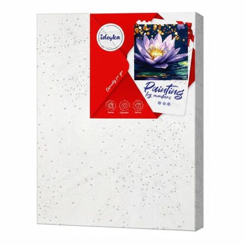 купить Картина по номерам Ideyka KHO3296 30x40cm Eco, Crin magic cu vopsele metalic extra в Кишинёве 