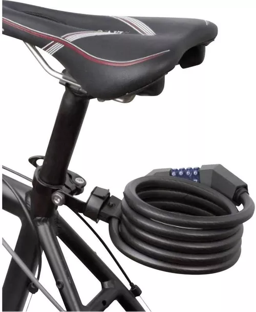 cumpără Accesoriu pentru bicicletă M-Wave Sistem antifurt bicicleta DS 12.18 spiral cable lock în Chișinău 