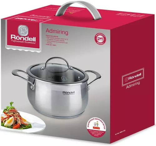 cumpără Cratiță Rondell RDS-725 Admiring 3,8l în Chișinău 