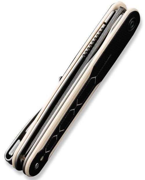 купить Нож походный Civivi C23015-DS1 KwaiQ, lamă Damascus, G10, liner lock в Кишинёве 