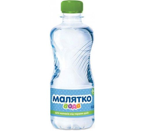Вода детская питьевая Малятко 0,33 л 