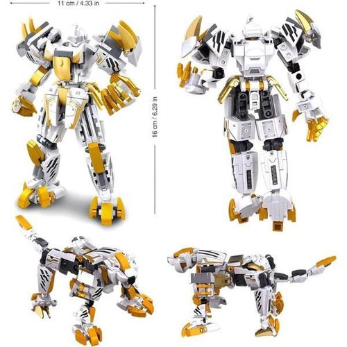 купить Конструктор Sluban B1276 Robot - Tigru 2 în 1, 254 elem. в Кишинёве 