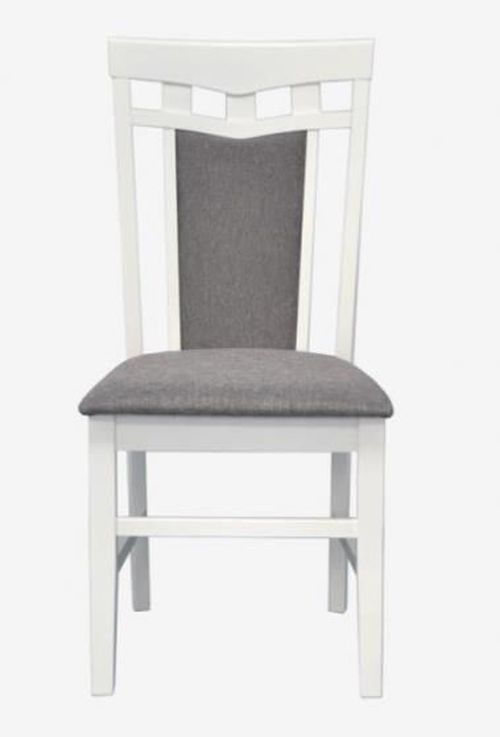 купить Комплект стол и стулья Evelin di Costacurta стол Raffles Round White (d=960) + 4 стула Deepa R White/NV-10WP Grey в Кишинёве 