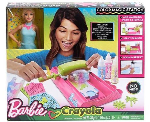 купить Кукла Barbie FPW10 Magia Culorii seria Crayola в Кишинёве 