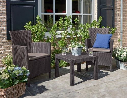 cumpără Set mobilier de grădină Keter Rosario Balcony Set Brown în Chișinău 