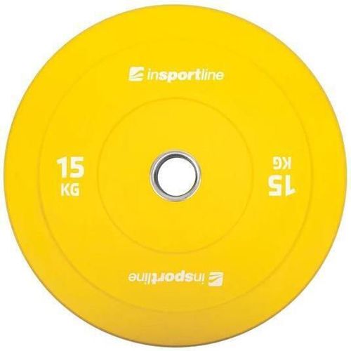 купить Гантель inSPORTline SL-00014311 Disc d=50mm Bumper Plate Go 15kg 31397 в Кишинёве 