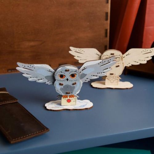 cumpără Puzzle Ugears 60898 3D Puzzle de colorat Hedwig în Chișinău 