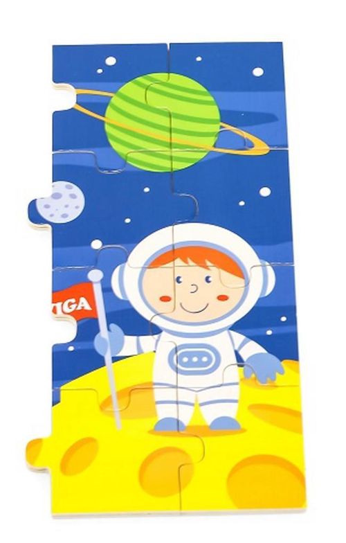 купить Головоломка Viga 51461 24-Piece-Puzzle Space Travel в Кишинёве 