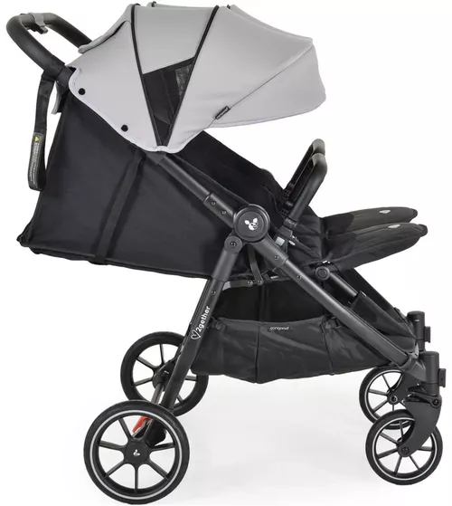 cumpără Сărucior pentru copii Moni 2Gether Ultimate Gray, pentru gemeni în Chișinău 