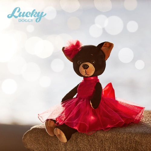 cumpără Jucărie de pluș Orange Toys LD015 собачка blacky carmen în Chișinău 
