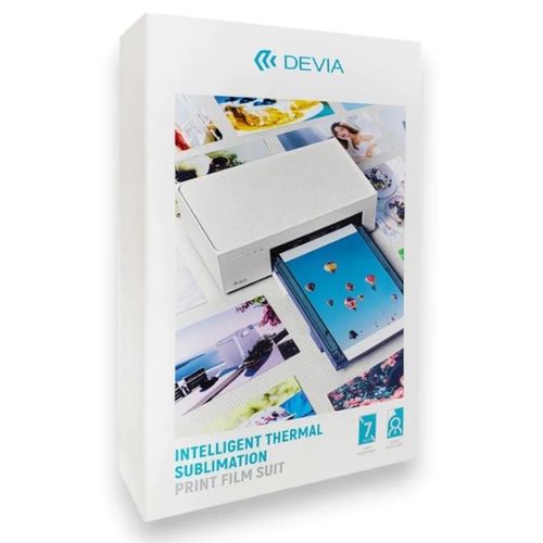 купить Пленка защитная для смартфона Devia Film Intelligent Thermal Sublimation Print Suit, White в Кишинёве 