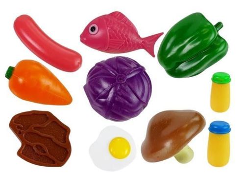 купить Игрушечная кухня и посуда Essa 555-CS007 Set Bucătărie (22 elemente) в Кишинёве 